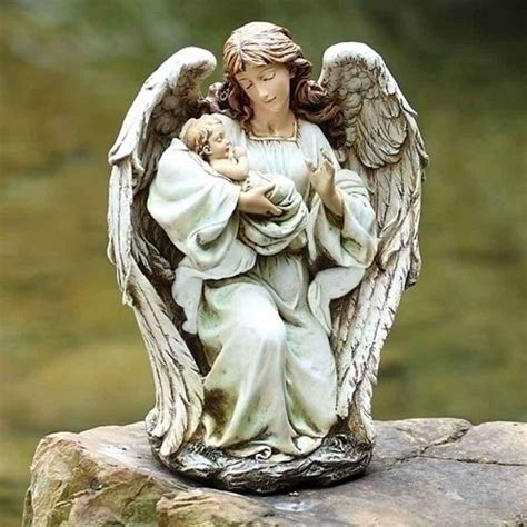 guardian angel statues for baby